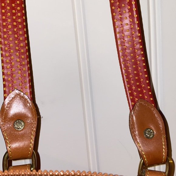 Vintage Dooney & Bourke Cabrio Leather Classic Satchel - Picture 8 of 13